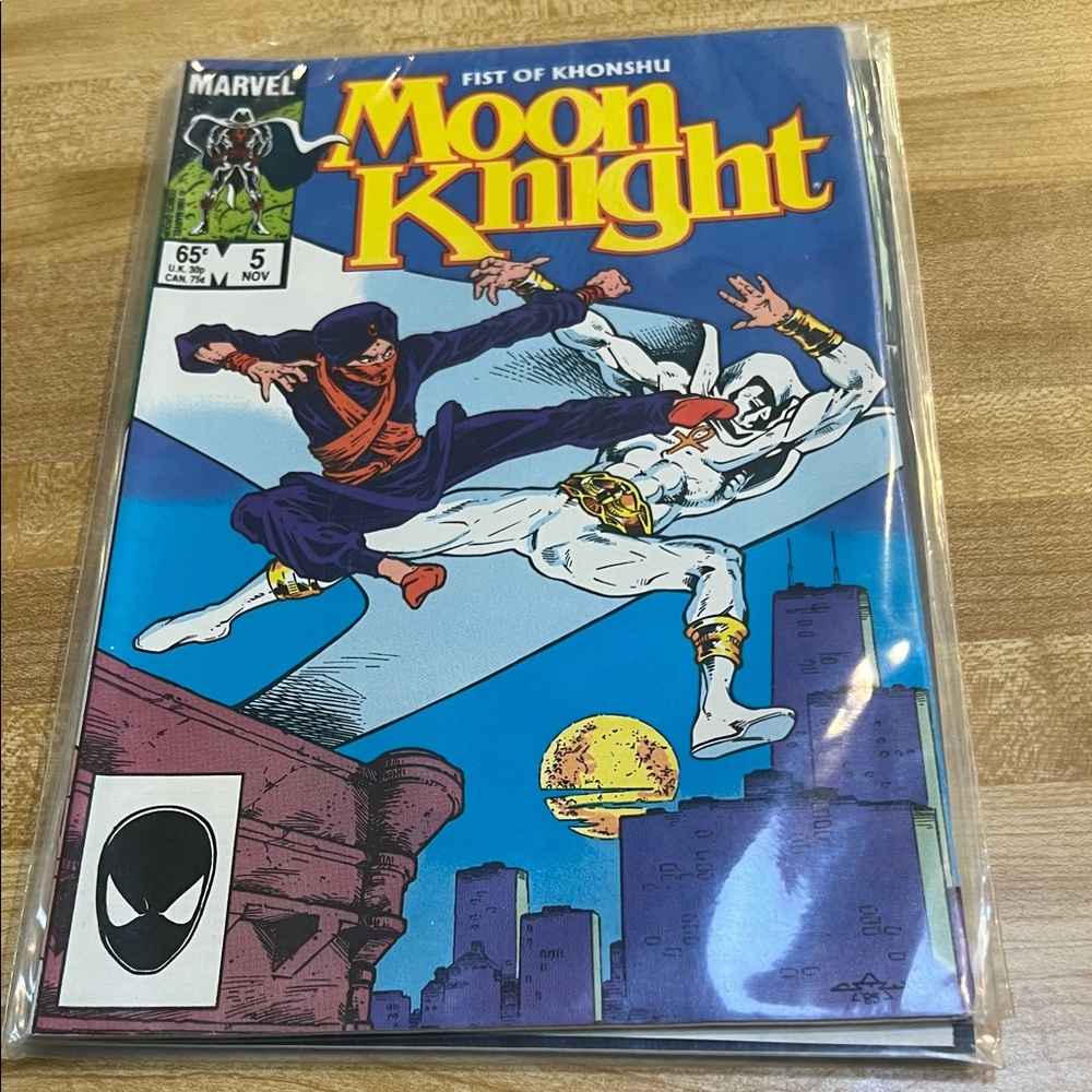 #0913+ Marvel Moon Knight #5 Comic Book - Fist of Khonshu - Picture 2 of 6